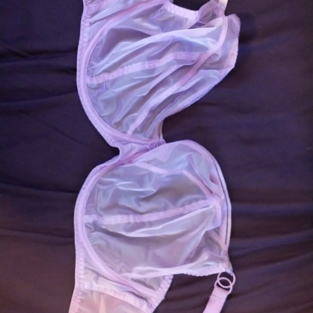 Curvy Kate Sheer purple bra